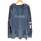 ディーゼル DIESEL フロントロゴプリント ラグランスリーブ プルオーバー フーディ パーカー メンズ import:XXL